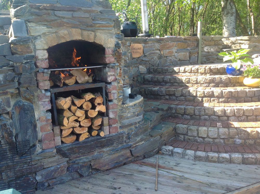 Five Oaks B&B grill