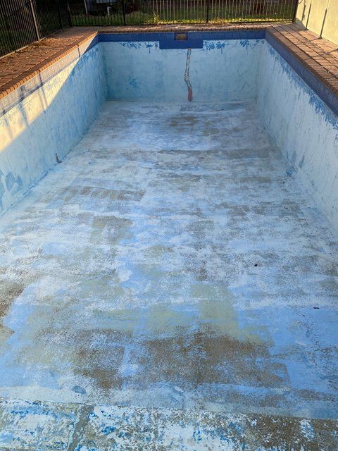 pool in need of repair
