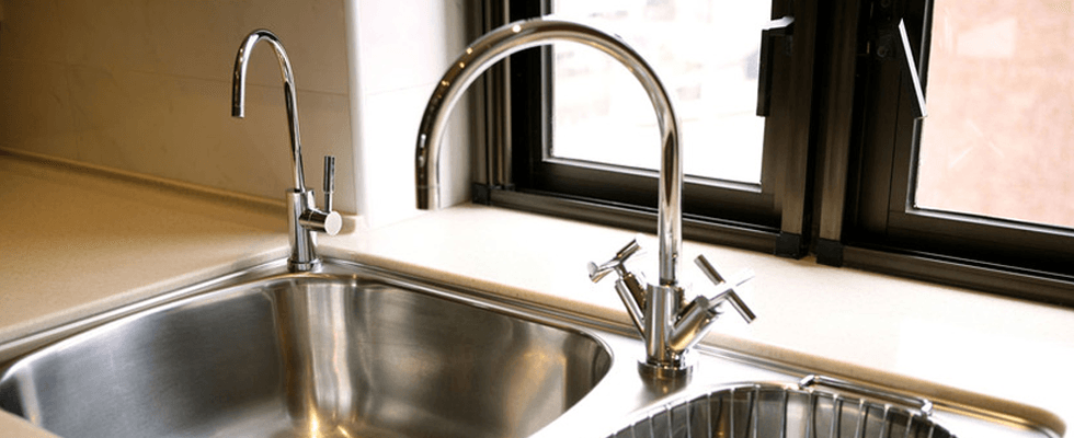 Close up of a sink