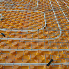 Underfloor heating pipework