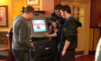 People playing games