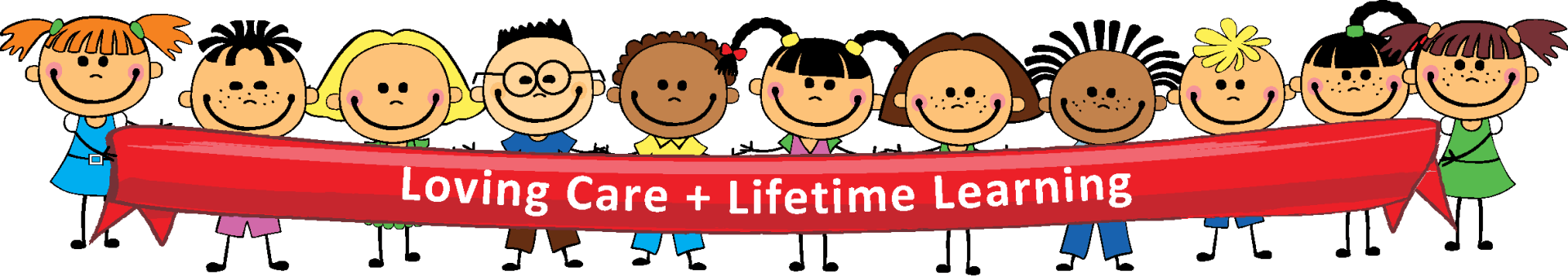 Teaching —  Loving Care + Lifetime Learning Banner In Bellevue, NE