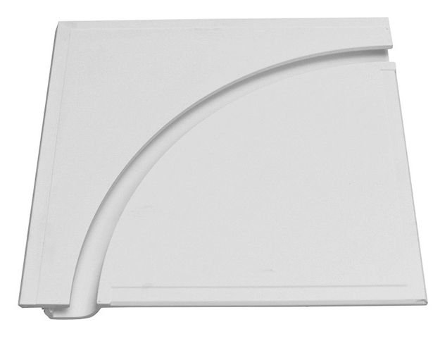 luce in gesso da incasso per parete e soffitto