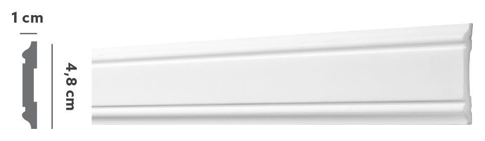 decorazione in polistrong per parete e soffitto
