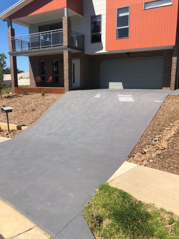 Driveway Colour — Decorative Concrete on the Central Coast, NSW