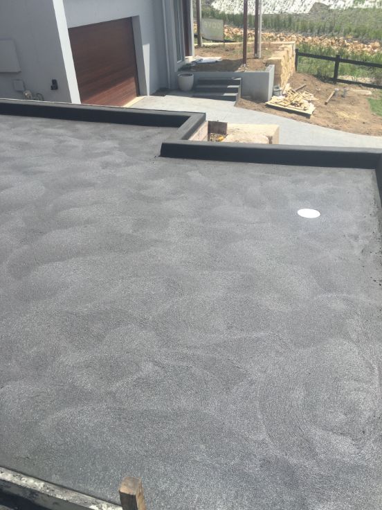Coloured Concrete with Kerb — Decorative Concrete on the Central Coast, NSW