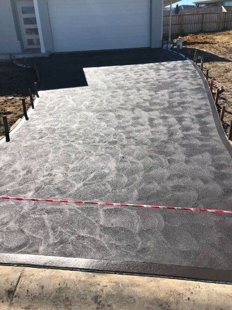 Coloured Concrete Driveway — Decorative Concrete on the Central Coast, NSW