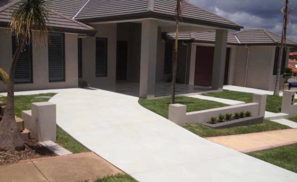 Residential Concrete Hallway — Decorative Concrete on the Central Coast, NSW
