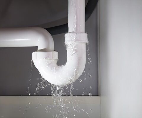 Water leaked on a pipe — Expert Plumber & Gasfitter in Woree, QLD Water leaked on a pipe — Expert Plumber & Gasfitter in Woree, QLD