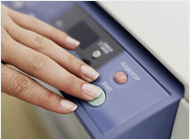 Copier control pannel Copier control pannel
