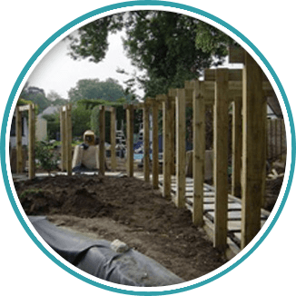 Call 020 8398 5000 to discuss how hard landscaping can transform your garden Hard landscaping project in Esher completed by Brodie & Hickin Landscapes