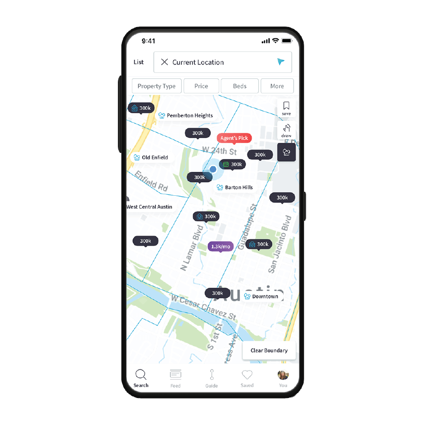 A cell phone with a map on the screen.
