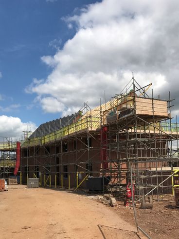 scaffolding erection