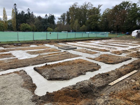 New Build foundations