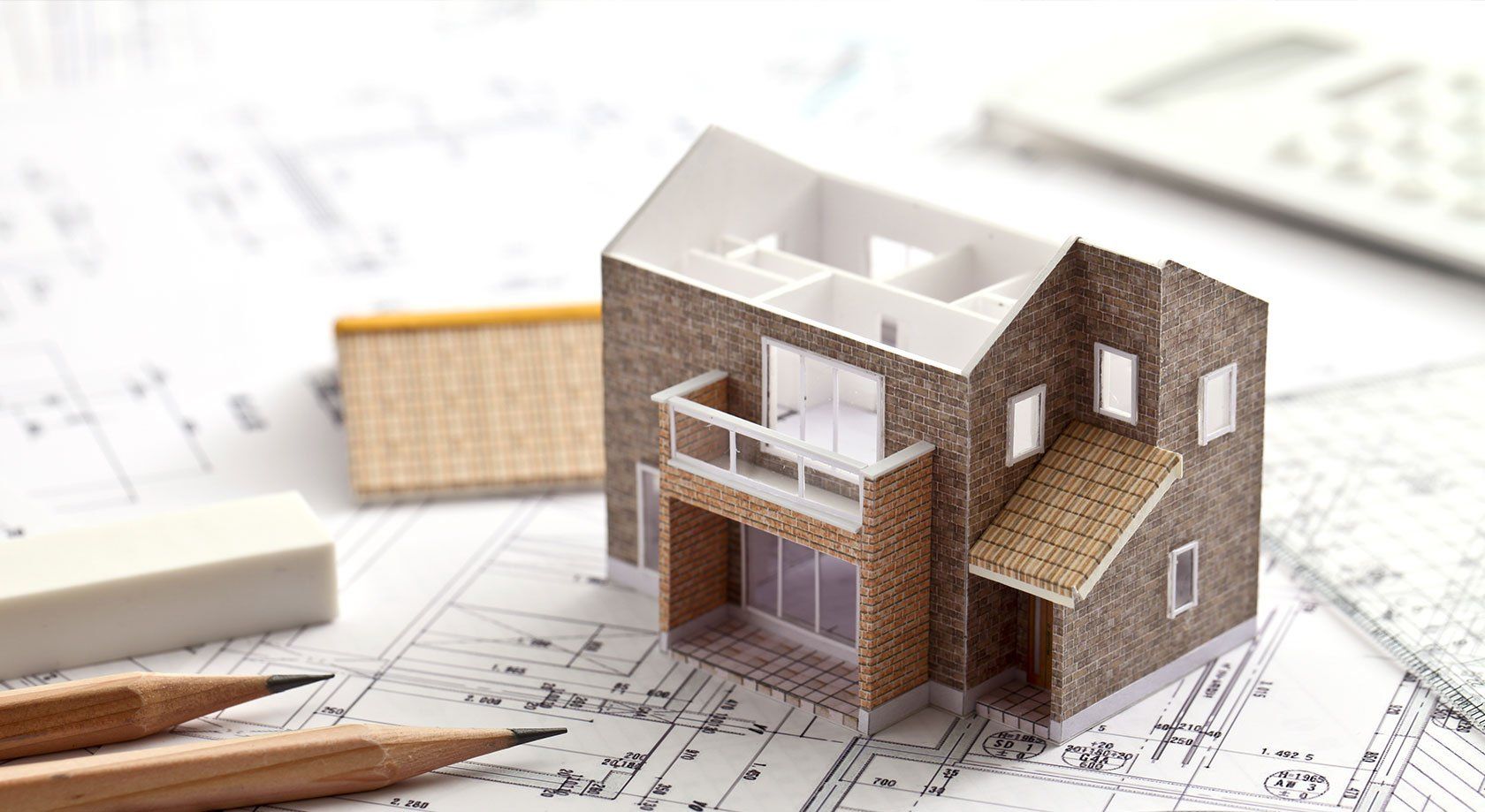 Progetto in scala di una casa