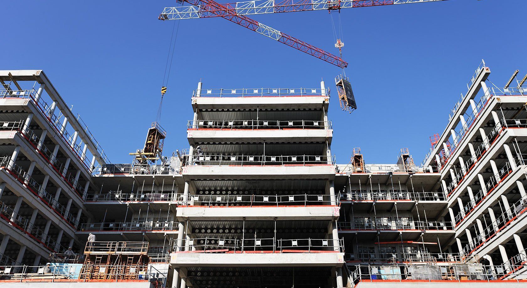 Palazzo in costruzione