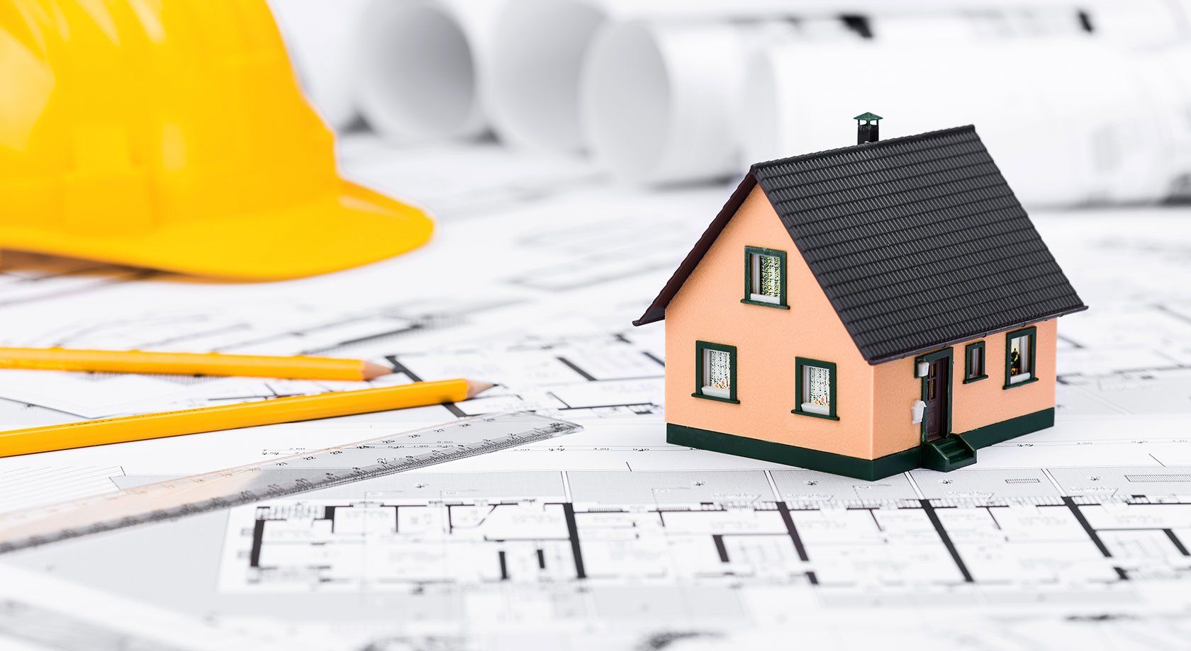 Riproduzione in scala di una casa