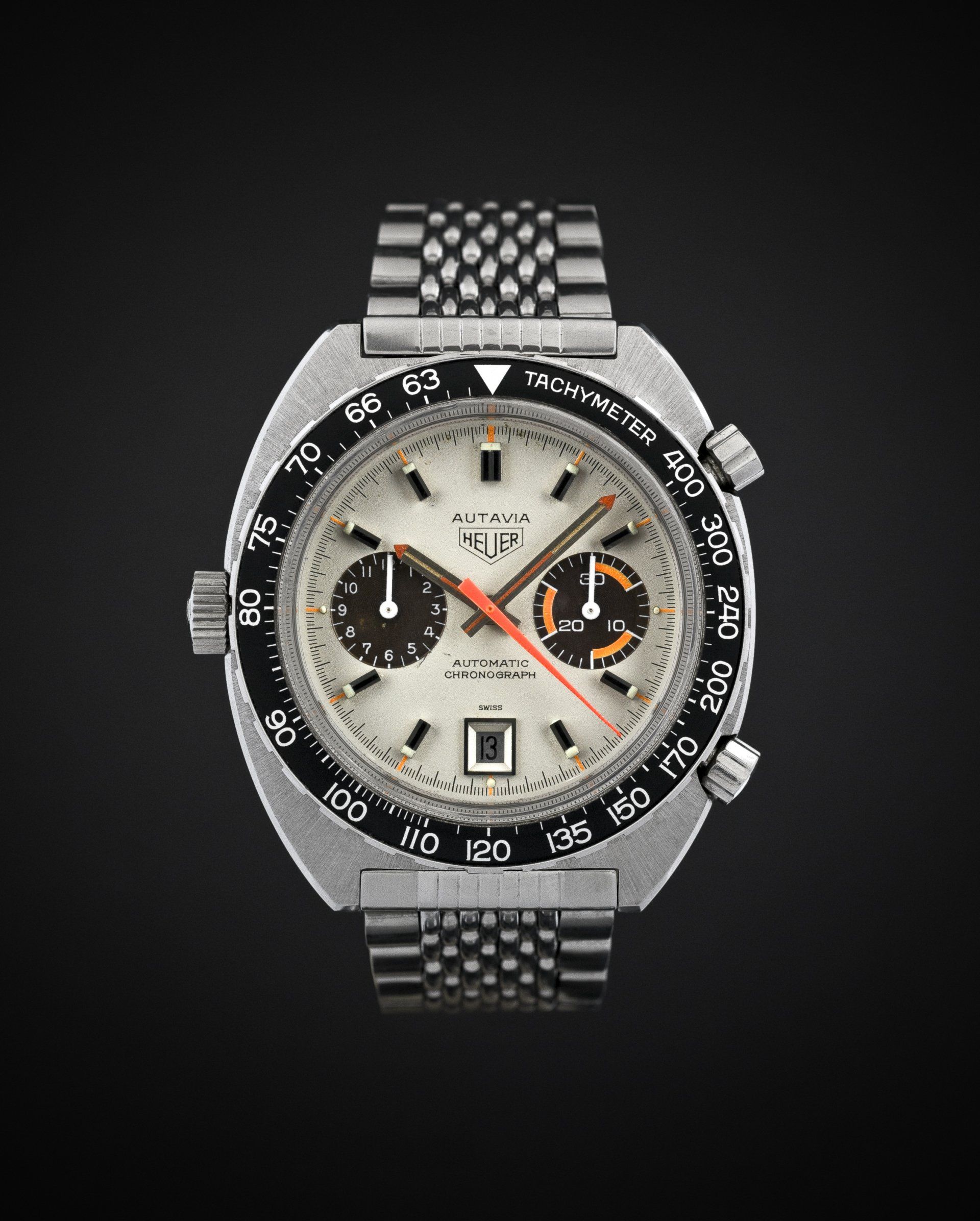 Autavia 1163 Orange Boy White