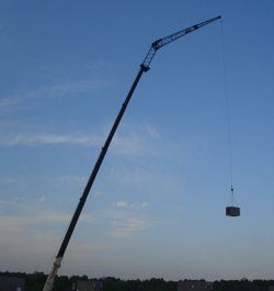 Hoisting Services — Huge Crane in Lawrence, KS