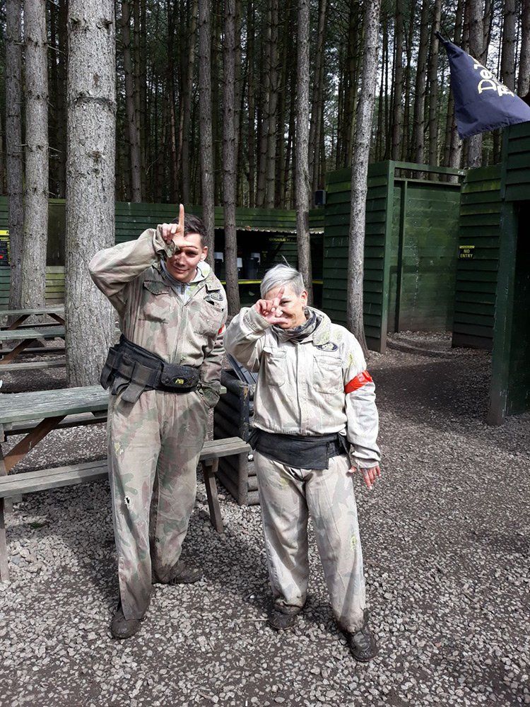 Paintballing