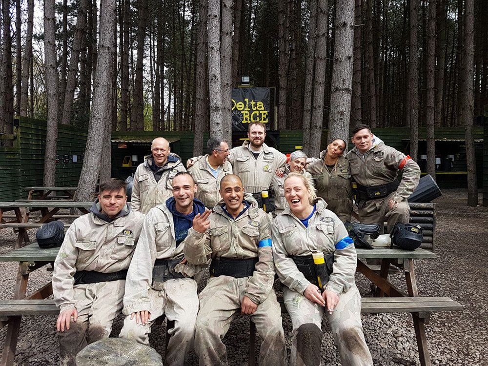 Paintballing