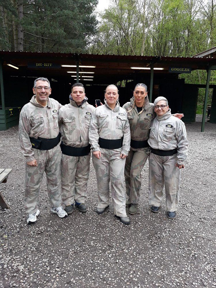 Paintballing