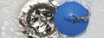 Clogged drain repaired by one of our plumbers