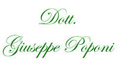 POPONI DR. GIUSEPPE - LOGO