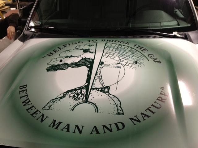 Finished Vinyl Truck Wrap