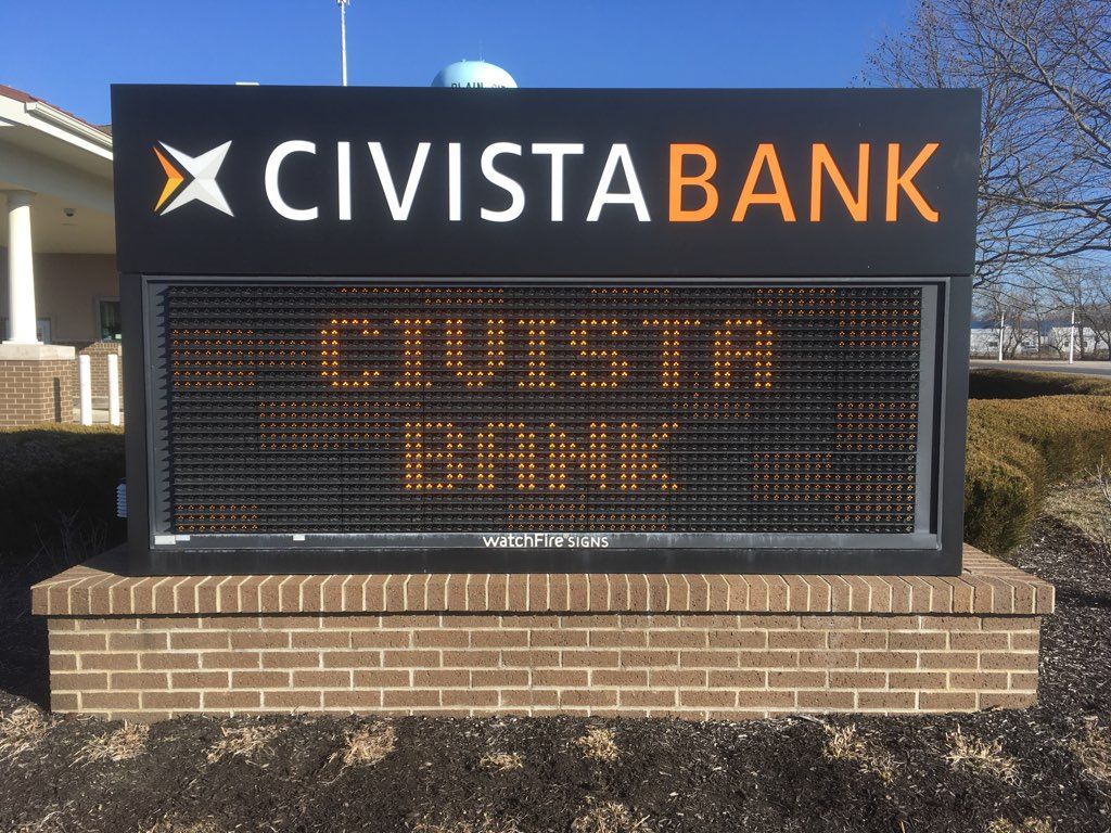 Bank Sign Columbus Ohio