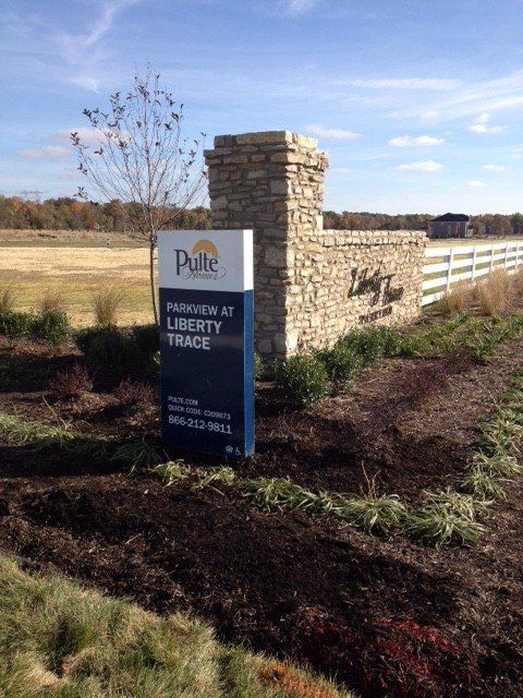 Sign company columbus ohio home builder signs