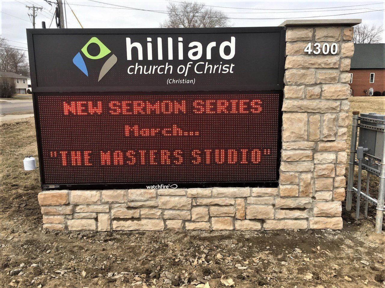 Church Sign Columbus Ohio