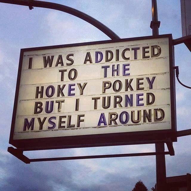 One Corny Sign !