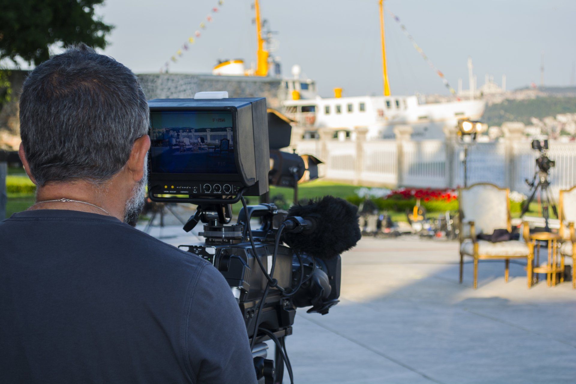 Video Production Trailers — Camera Man and his camera in Anaheim, CA Video Production Trailers — Camera Man and his camera in Anaheim, CA