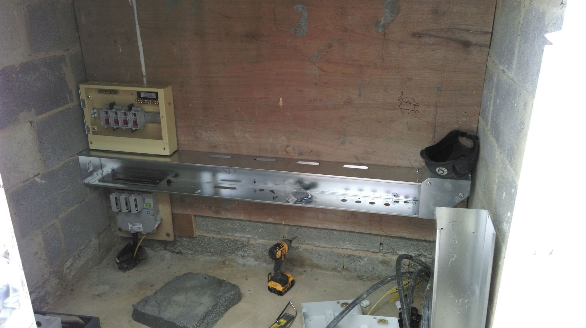 Electrical re-wiring