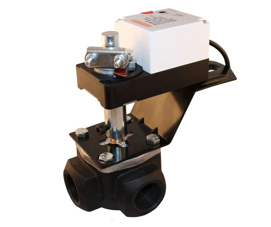 TERMOMIX ROTARY SHOE VALVES, LINKAGE & GRUNER ACTUATORS