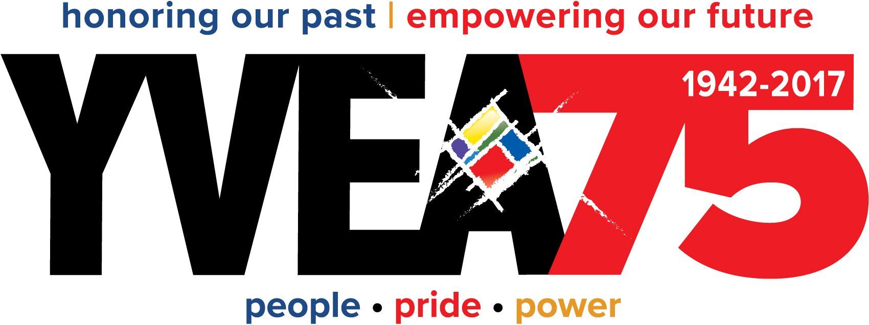 YVEA 75 Anniversary Logo