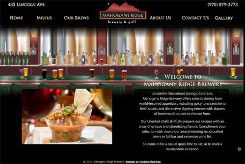 Steamboat Website Design