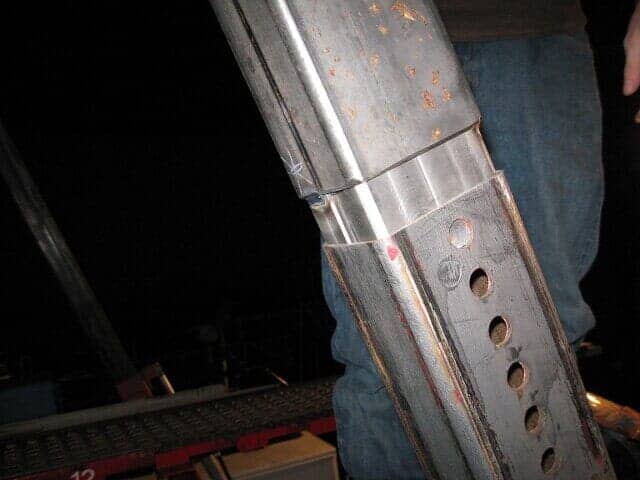 Machined backing tube sleeve—Welding in Richmond,VA I-95