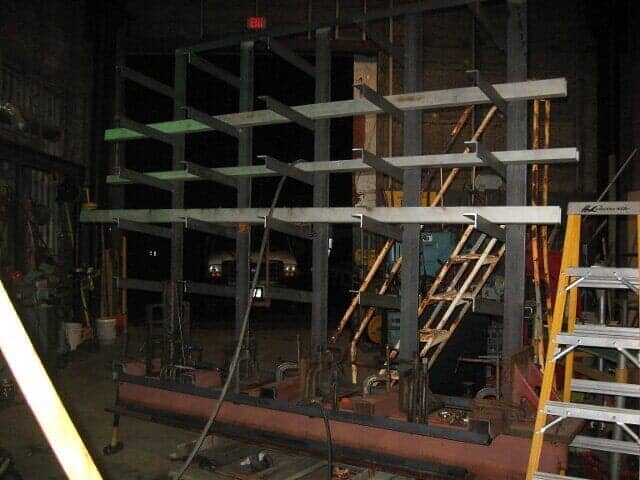 Material storage rack—Welding in Richmond,VA I-95