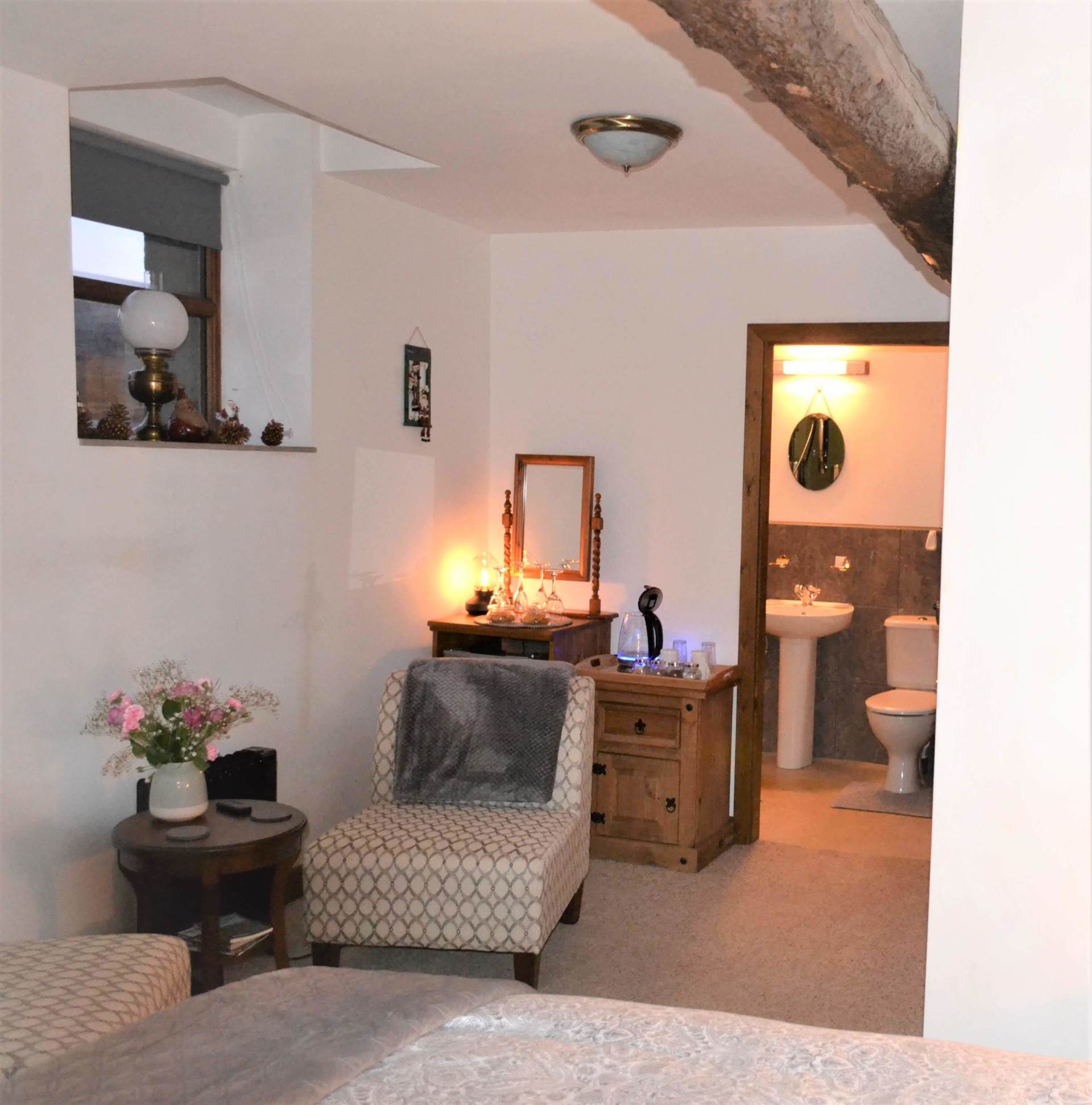 View of the Lady Anne Room at Garsdale House Vegan BnB