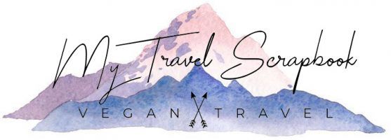 Logo for My Travel Scrapbook Vegan Travel Blog