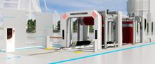 tunnel per lavaggio auto, attrezzature per lavaggio industriale