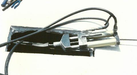 Orange Hydraulic Machine — East Chicago, IN — Precision Surveillance Corporation
