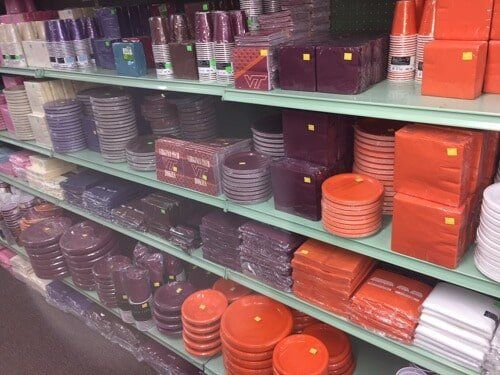Party Supplies Rentals — Colored Plates in Blacksburg, VA