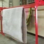 Rug Cleaning Rack