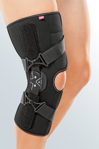 mīkstā ceļa ortoze ar šarnīriem osteoartrītam