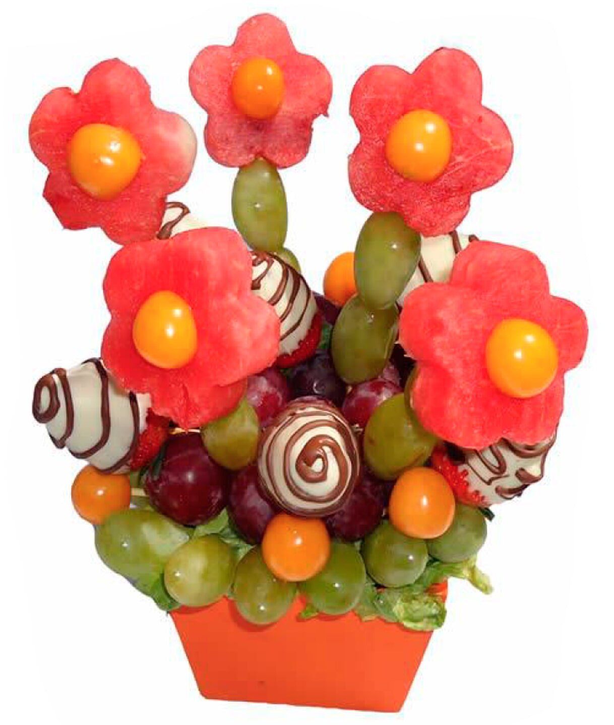 TATY FLORISTERIA - Fresas al chocolate con sandias