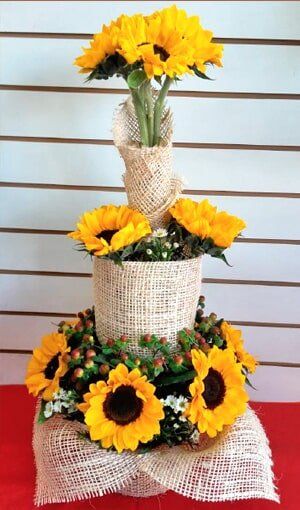 TATY FLORISTERIA - Arreglo de girasoles
