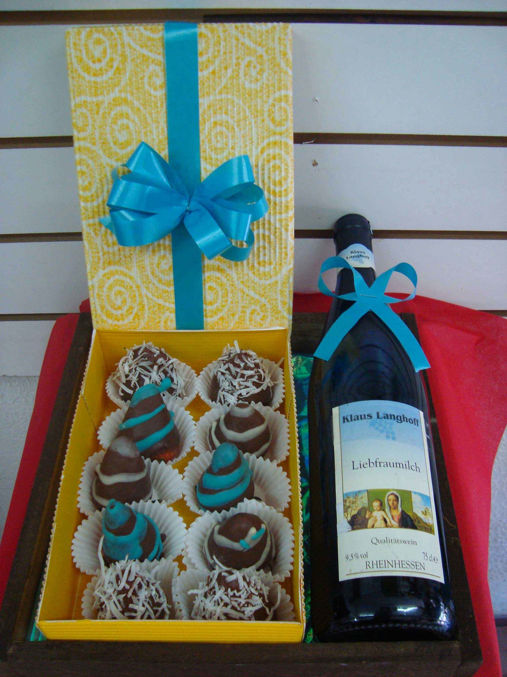 TATY FLORISTERIA - Fresas al chocolate y vino